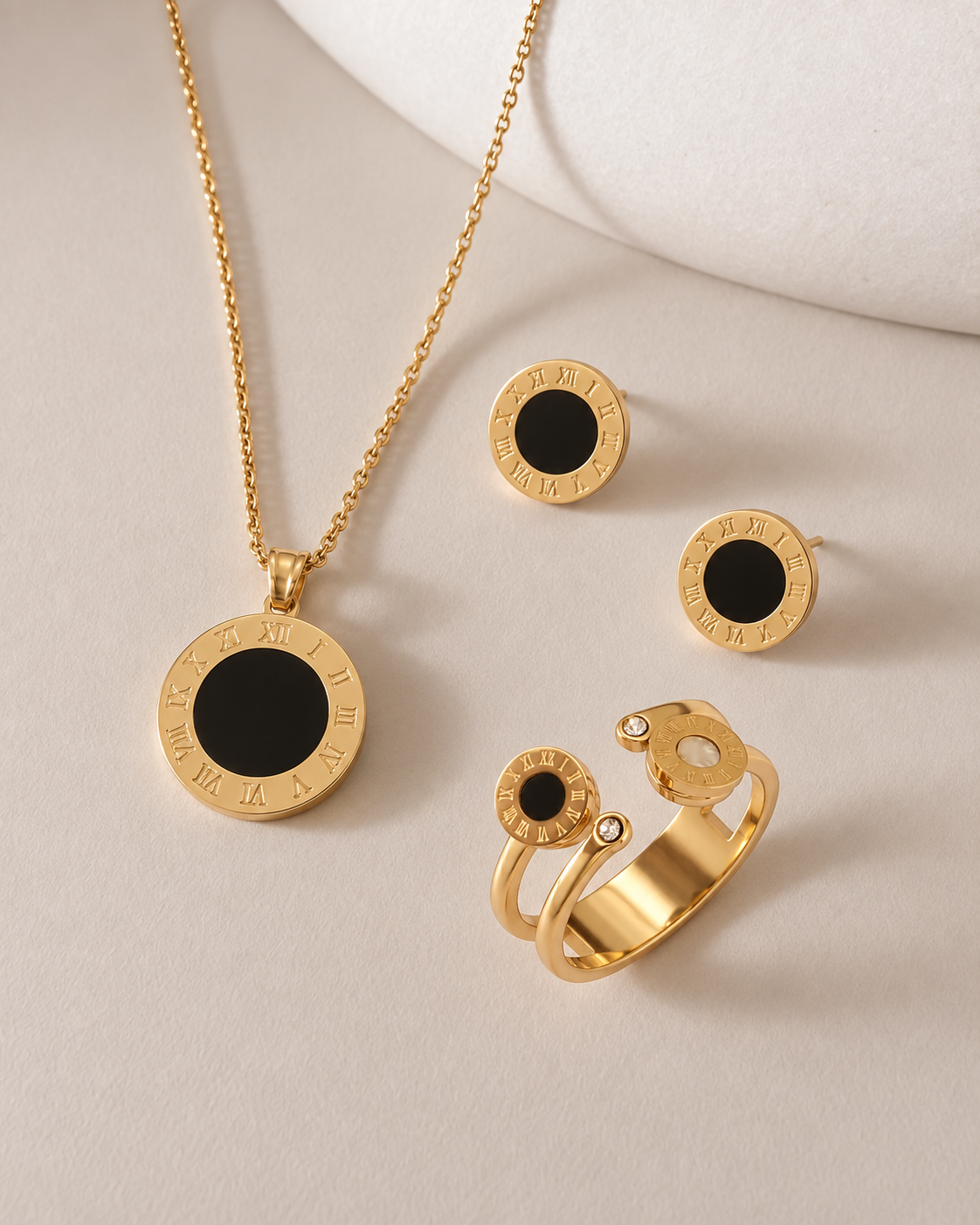 Sets y combos de joyería en acero inoxidable Xihe By Dm