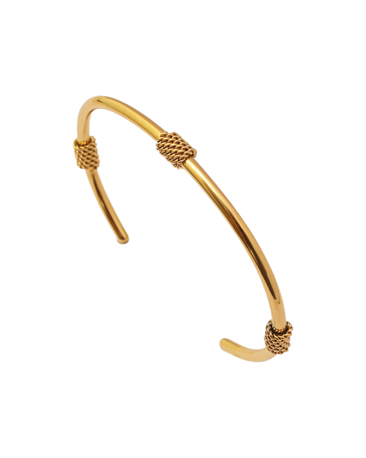 Pulsera Rayo Dorado en acero inoxidable con PVD oro 18K