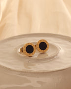 Vista adicional de aretes Nocturno Aros de Xihe By Dm