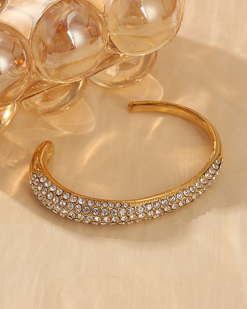 Vista adicional de pulsera Arco Pavé de Xihe By Dm