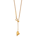 Collar Susurro Dorado en acero inoxidable con PVD oro 18K