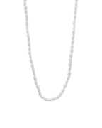 Collar Perla Aurora en acero inoxidable con PVD oro 18K