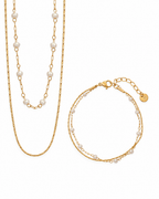 Set de joyería Dúo Perlas de Xihe By Dm