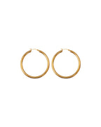 Aretes Cascada en acero inoxidable con PVD oro 18K