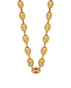 Collar Centauro en acero inoxidable con PVD oro 18K